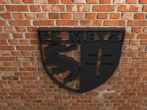 fc metz logo Model Cetak 3D