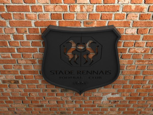 stade rennais fc logo Modello di stampa 3D