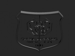 stade rennais fc logo Modello di stampa 3D