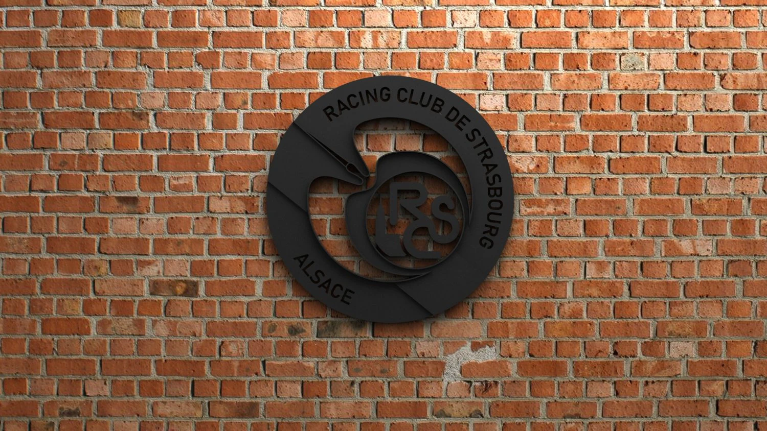 rc strasbourg alsace logo 3D Print Model .c4d .max .obj .3ds .fbx .stl .blend