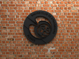 rc strasbourg alsace logo 3D Print Model