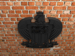 ogc nice logo Modello di stampa 3D
