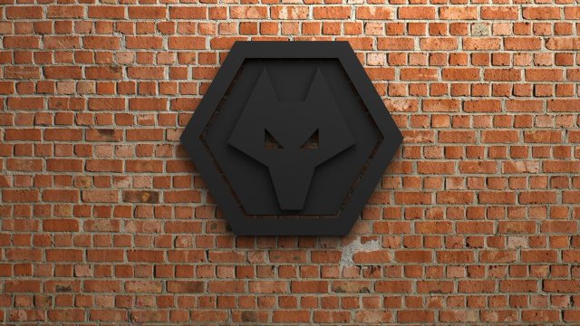 wolverhampton wanderers fc logo Modèles 3D en vedette .c4d .max .obj .3ds .fbx .stl .blend 