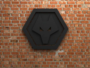 wolverhampton wanderers fc logo 3D Print Model