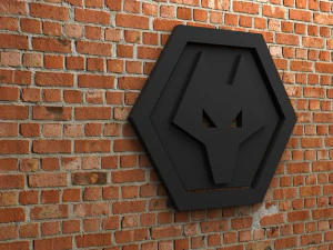 wolverhampton wanderers fc logo 3D Print Model