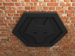 wolverhampton wanderers fc logo 3D Print Model