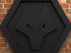 wolverhampton wanderers fc logo 3D Print Model