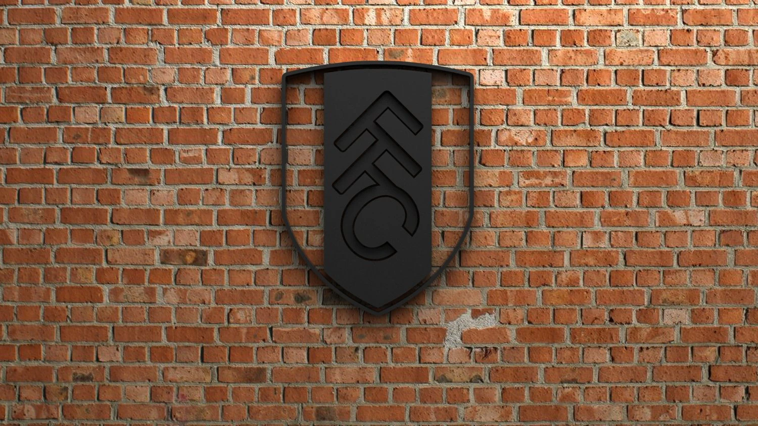 fulham fc logo 3D Print Model .c4d .max .obj .3ds .fbx .stl .blend 