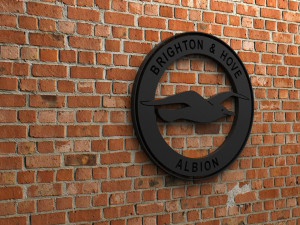 brighton hove albion fc logo 3D Print Model