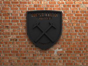 west ham united fc logo 3D Print Model