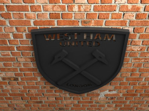 west ham united fc logo 3D Print Model