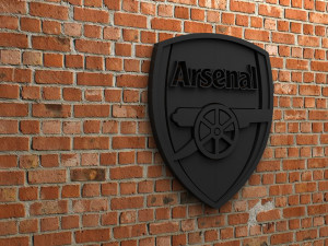 arsenal fc logo 3D Print Model
