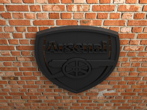 arsenal fc logo 3D Print Model