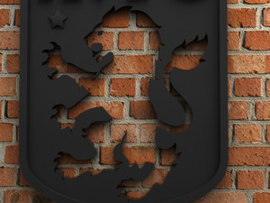 aston villa fc logo Model Cetak 3D