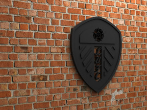 leeds united logo 3D Print Model