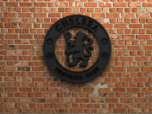 Chelsea FC-Logo 3D Druckmodell