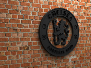 chelsea fc logo 3D Print Model