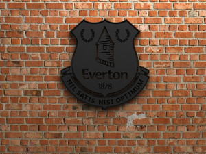 everton fc logo 3D Baskı Modeli