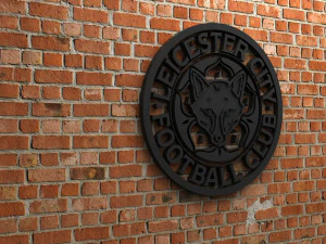 leicester city fc logo 3D Print Model
