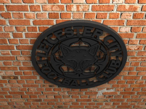 leicester city fc logo 3Dプリントモデル