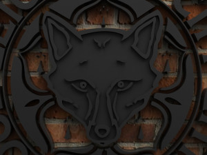 leicester city fc logo 3Dプリントモデル