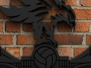 crystal palace fc logo 3D Print Model