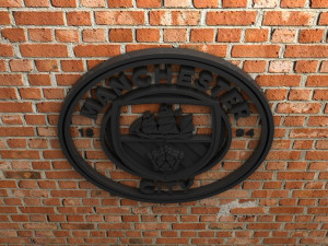 manchester city fc logo 3D Print Model