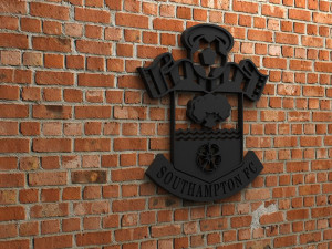 southampton fc logo 3D-Druckmodell