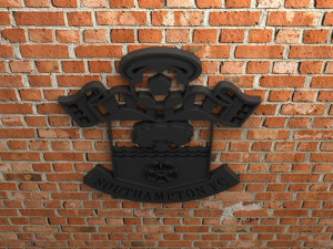 southampton fc logo 3D-Druckmodell