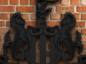 newcastle united fc logo 3D 프린트 모델