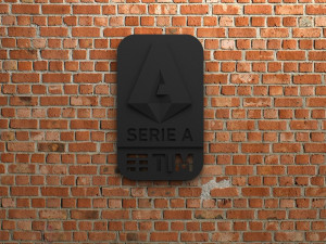 lega serie-a logo 3D Print Model