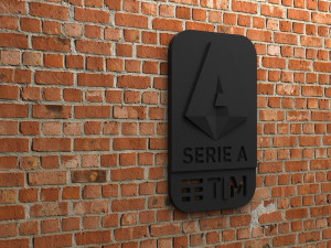 lega serie-a logo Modello di stampa 3D
