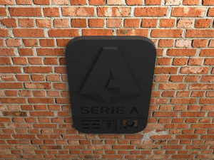 lega serie-a logo 3D Print Model