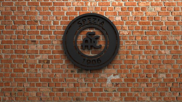 spezia calcio logo 3D Print Model .c4d .max .obj .3ds .fbx .stl .blend 