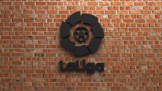 la liga logo 3D Baskı Modeli .c4d .max .obj .3ds .fbx .stl .blend 