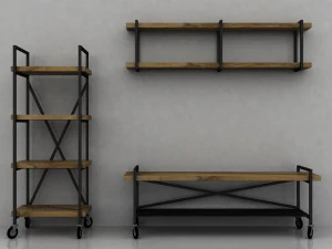 industrial tv unit 3D Model