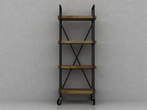 industrial tv unit Model 3D