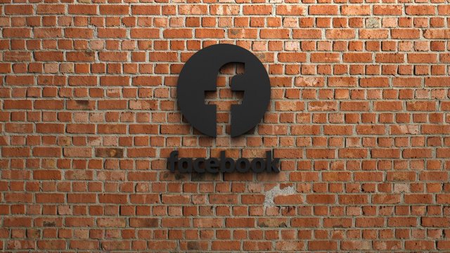 facebook 3D 프린트 모델 .c4d .max .obj .3ds .fbx .stl .blend 