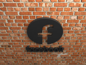 facebook 3D 프린트 모델
