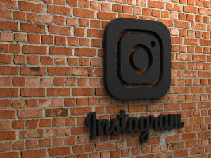instagram logo 3D Print Model