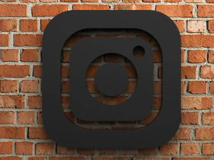 instagram logo 3D Print Model