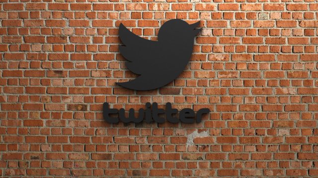 twitter logo Modelo de Impressão 3D .c4d .max .obj .3ds .fbx .stl .blend 