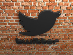 twitter logo Modelo de Impressão 3D