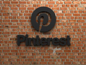 logo di Pinterest Modello di stampa 3D