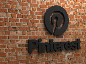pinterest logo 3D Print Model