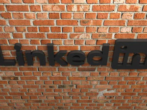 linkedin logo 3D Print Model
