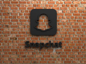 logo di snapchat Modello di stampa 3D
