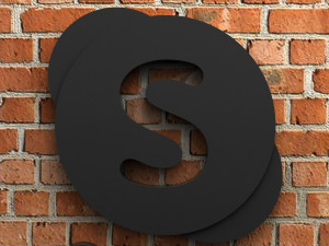 skype logo 3D Print Model