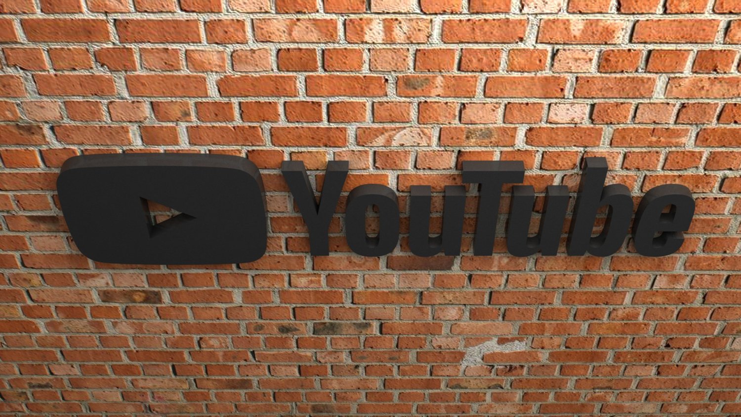 Youtube Logo 3D Принт Модель In Скульптуры 3DExport