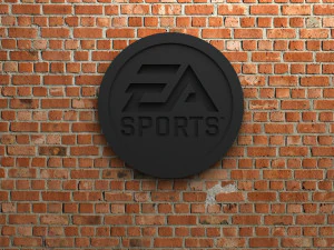 EA体育标志 3D 打印模型